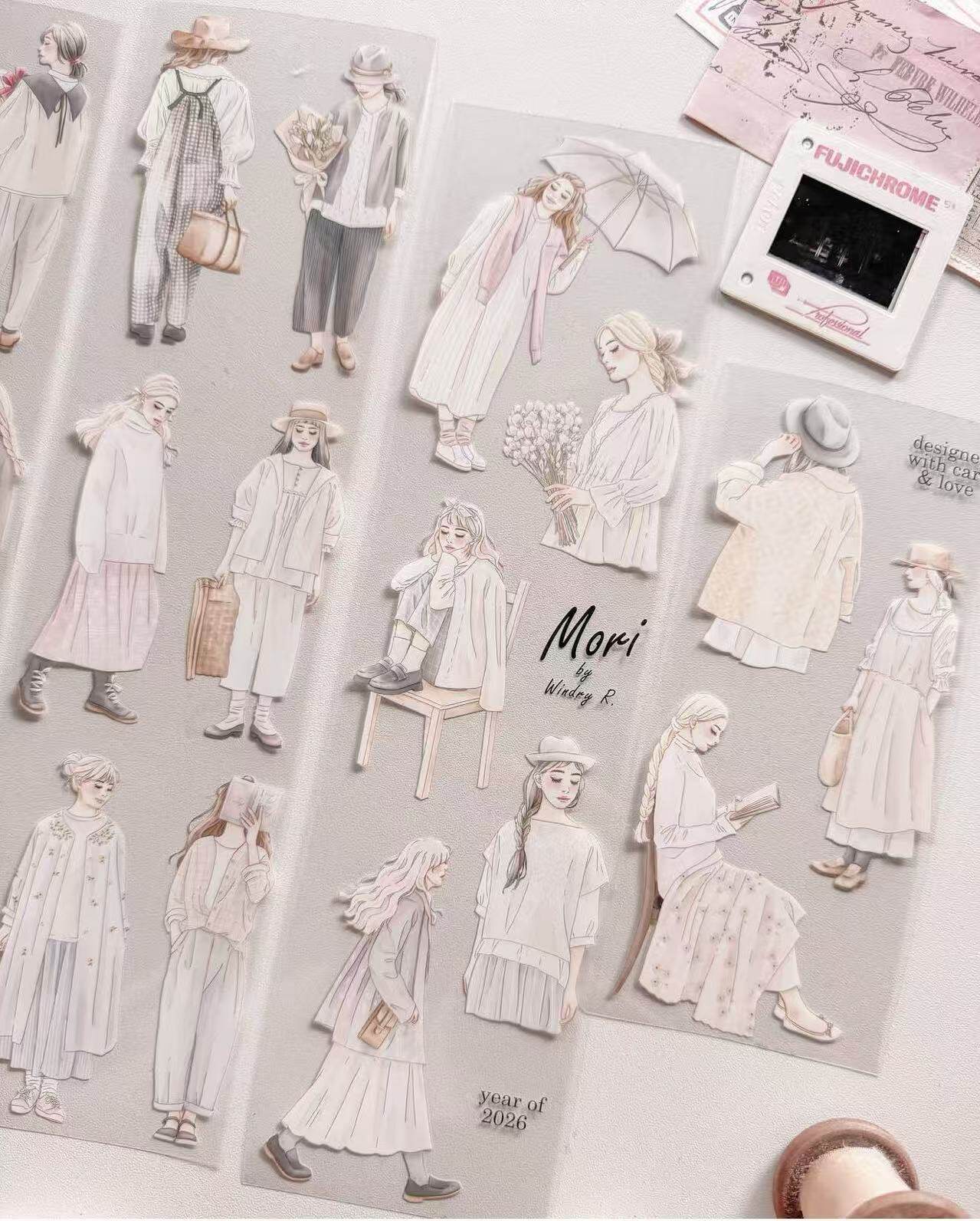 Washi Tape Set - Декоративная лента Washi PET Loop Listenida