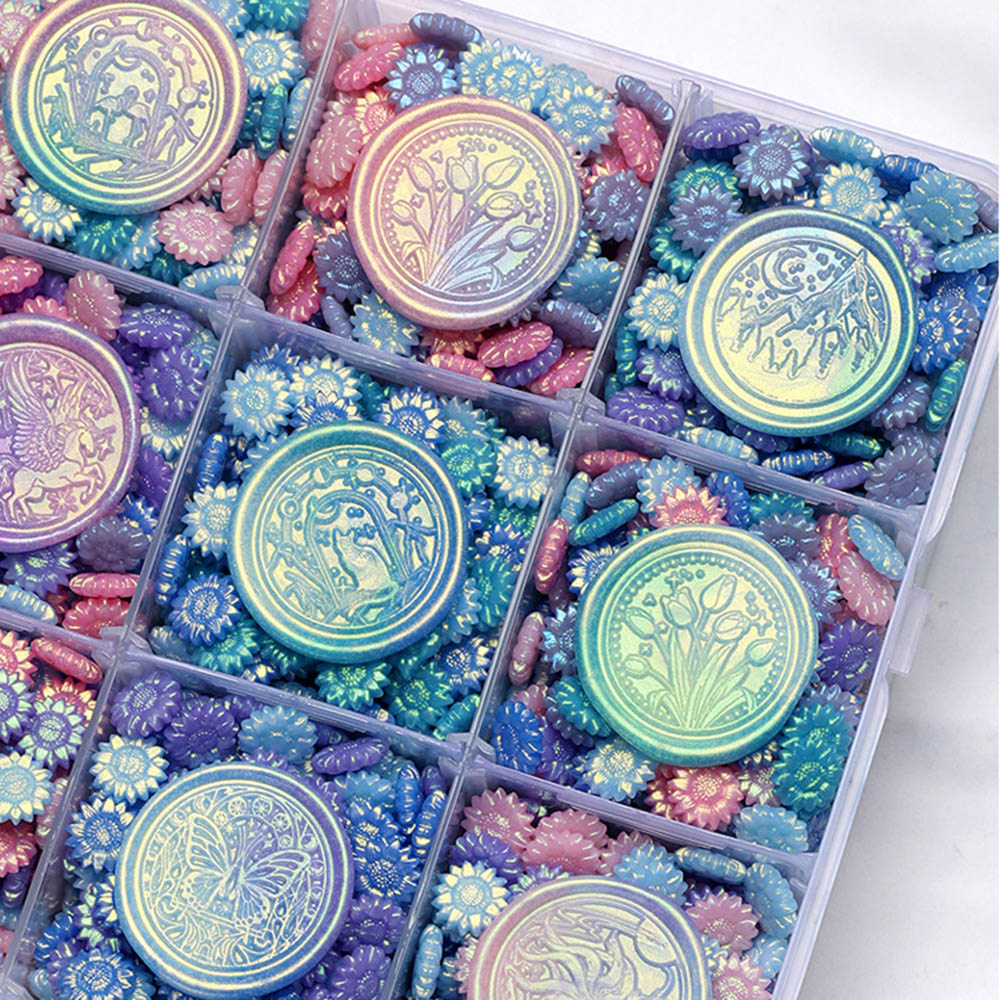 Wax Seal Stamp Kit - 100 смесей блеск мечты Аврора уплотнение