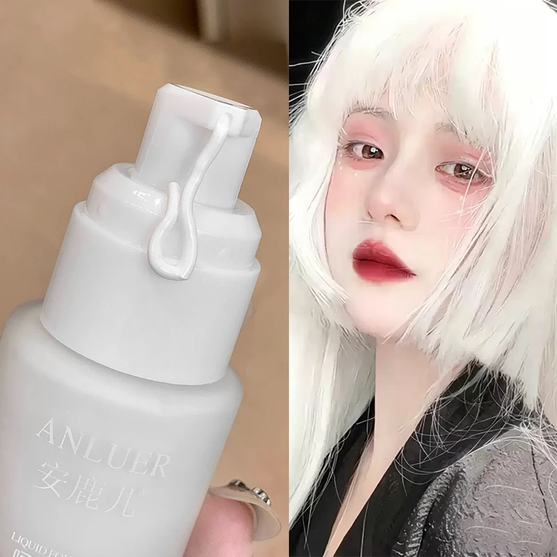 Correction Fluid White - Матовый белый жидкий тональный крем: водостойкий,