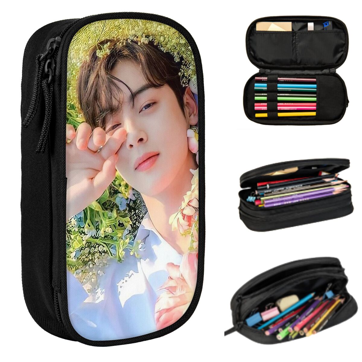 Stationery And Office Supply Chain - Пенал Cha EunWoo Kpop Astro для