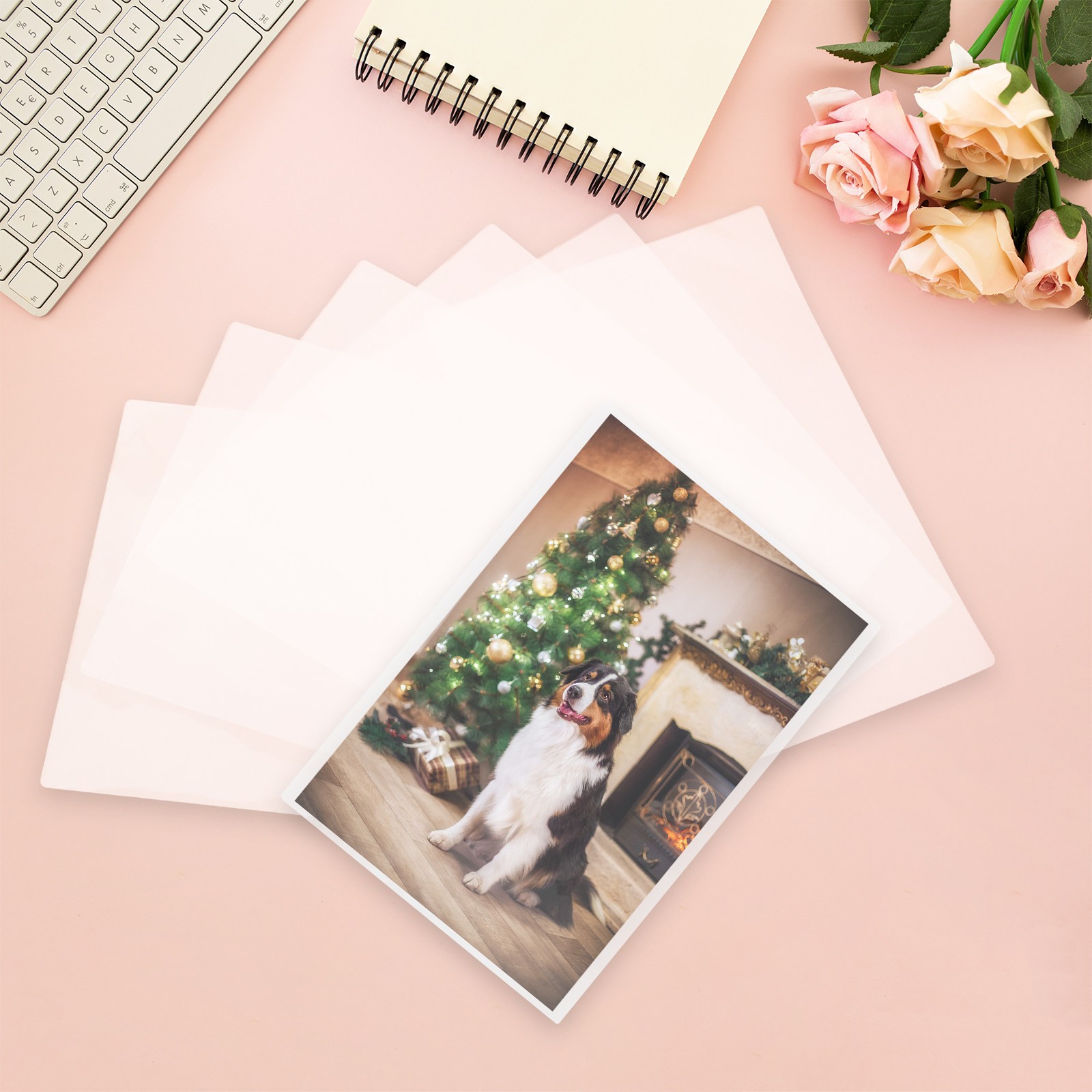 Document Laminator Pouch - 100 шт. пакетов для ламинирования фотографий,