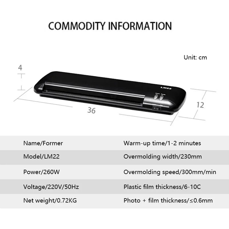 Document Laminator Pouch - Отличный ламинатор формата А4 для дома,