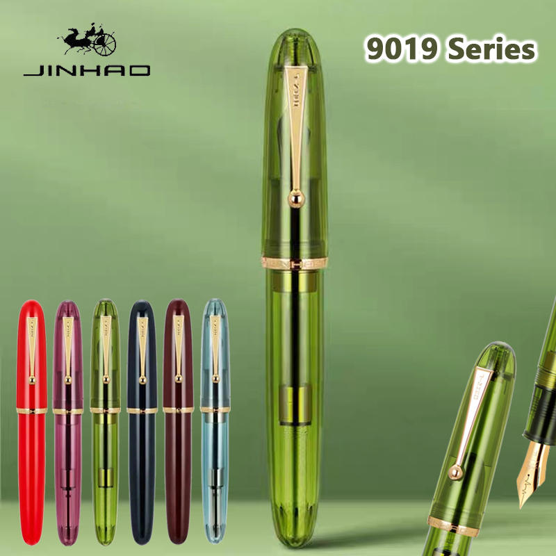 Office Stationery Supply Business - Перьевая ручка Jinhao 9019, прозрачная роскошная