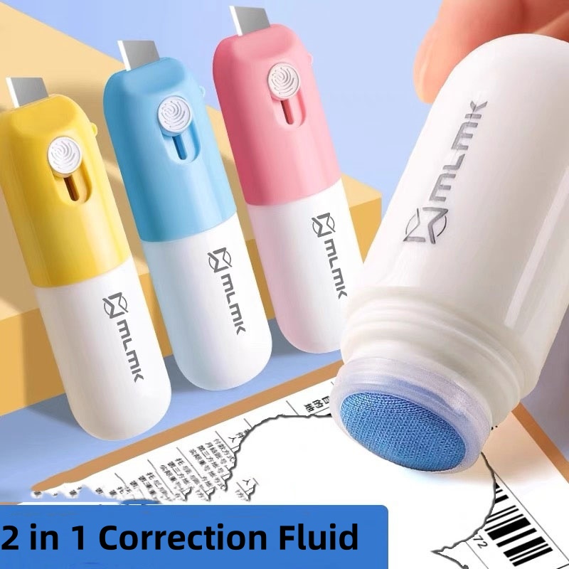 Correction Fluid White - 20/10 мл термобумага, открывалка для почты,