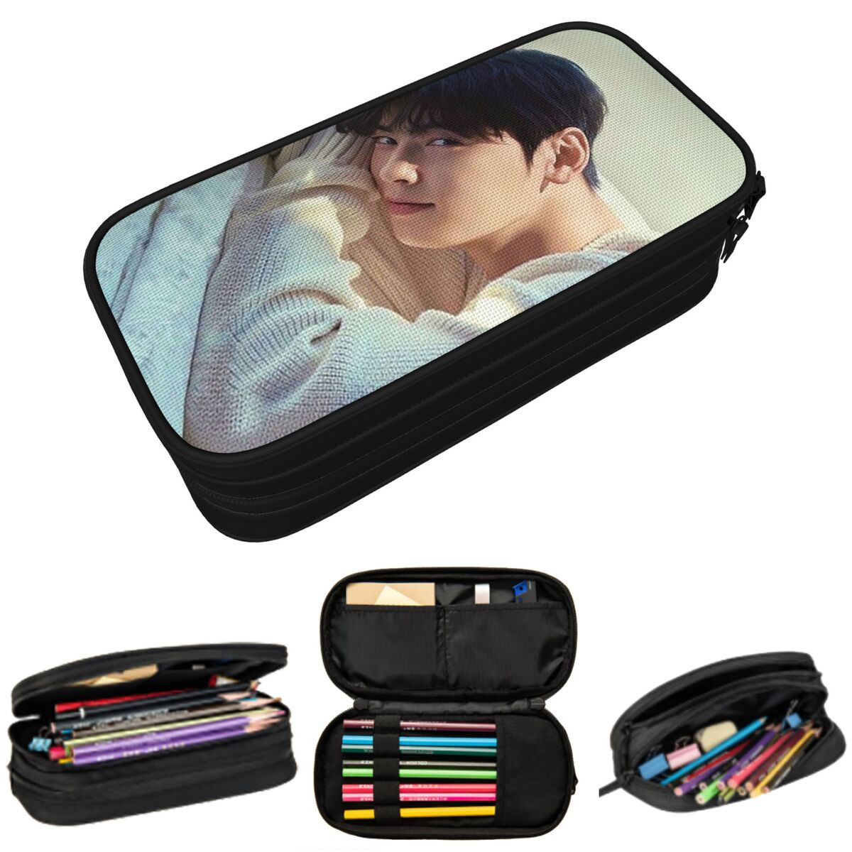 Stationery And Office Supply Chain - Пенал Cha EunWoo Kpop Astro для