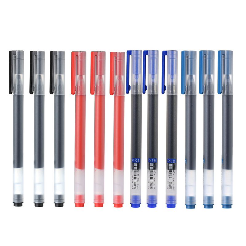 Office Stationery Supply Business - 12/6 шт./лот гелевая ручка 0,5 мм