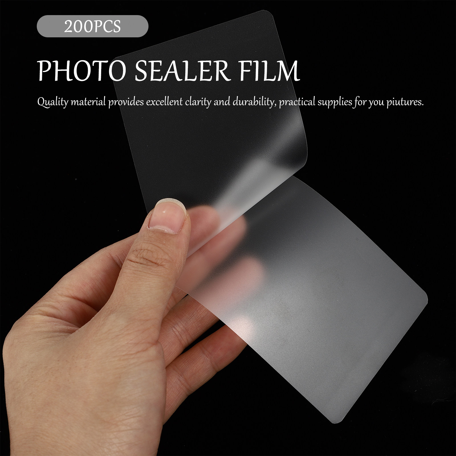 Document Laminator Pouch - 200 шт. ламинирующих пленок, водонепроницаемая защитная