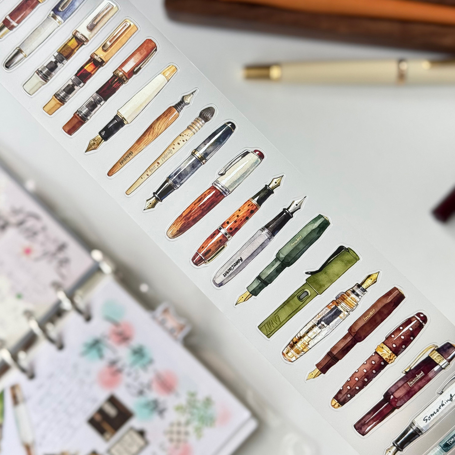 Washi Tape Set - Коллекция винтажных декоративных скотчей DengDeng Studio