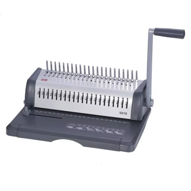 Binding Comb Plastic - WD-5018 Настольная машина для переплета бумаги