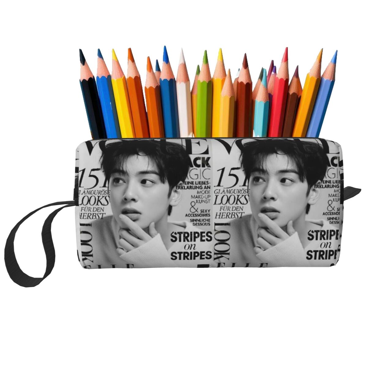 Stationery And Office Supply Chain - Пенал Cha EunWoo Kpop Astro для