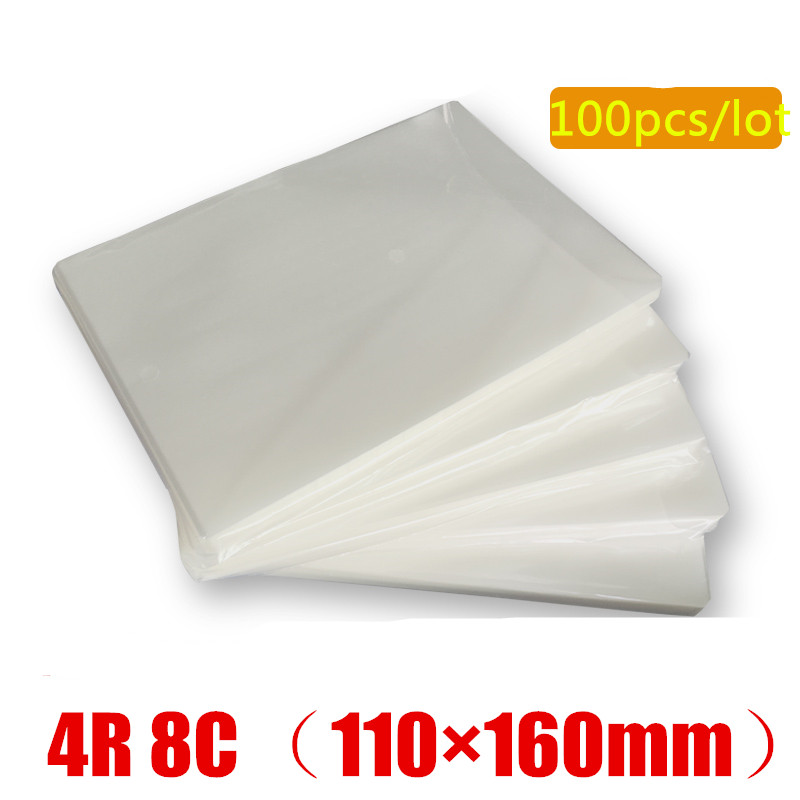 Document Laminator Pouch - Ламинатор Deli 100 шт./лот, 4R 8C