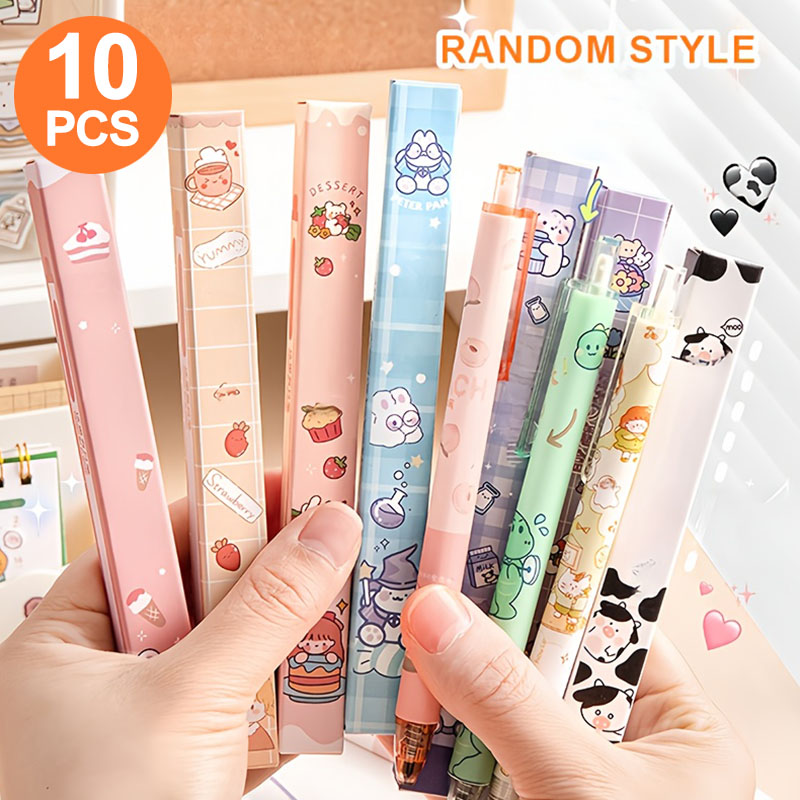 Office Stationery Supply Business - 10 одиночных гелевых ручек в подарочной