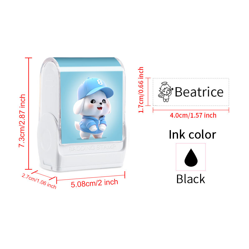 Персонализированный штамп для  – обзор и цена Self Inking Stamp