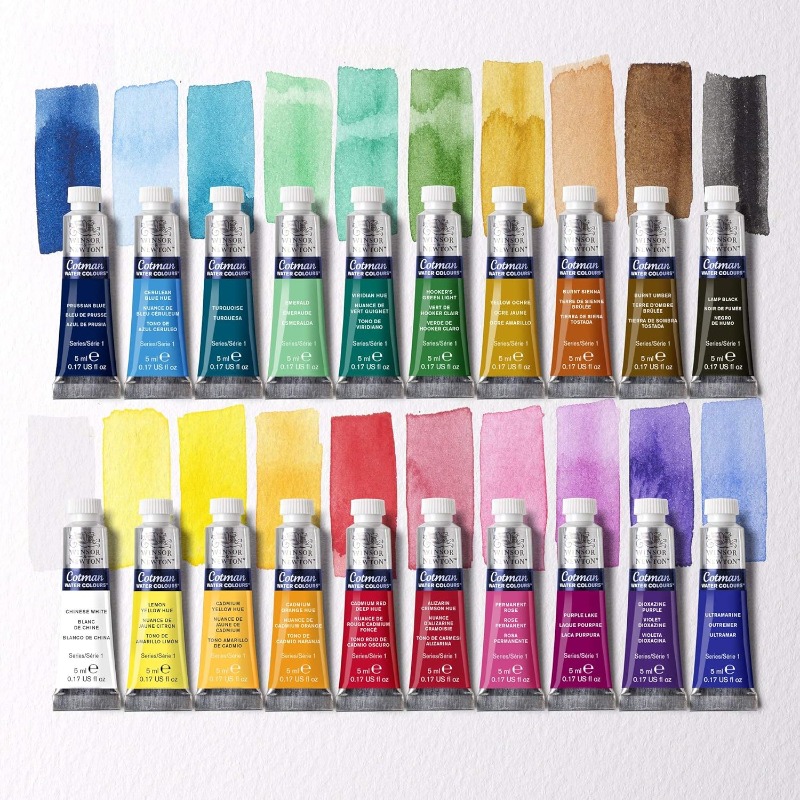 Набор акварельных красок Winso – обзор и цена Correction Fluid White