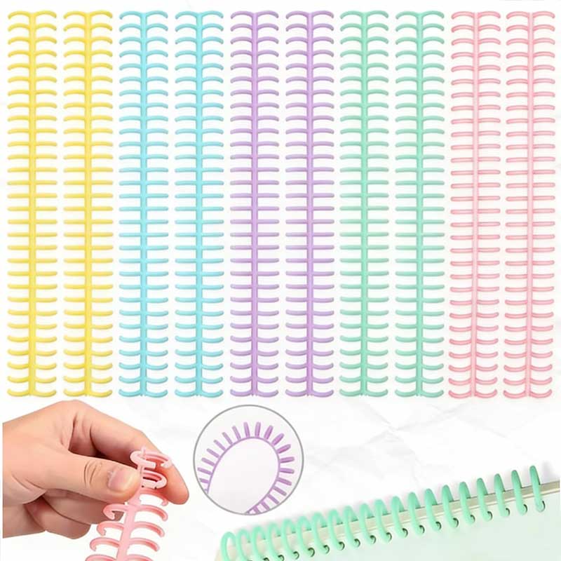 Пластиковые кольца-биндеры А4  – обзор и цена Binding Comb Plastic
