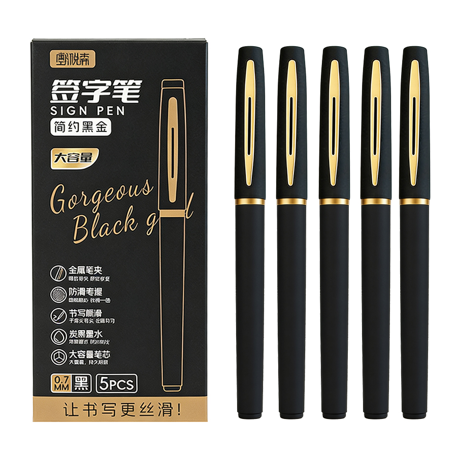 5 шт./упак. гелевая ручка боль – обзор и цена Office Stationery Supply Business
