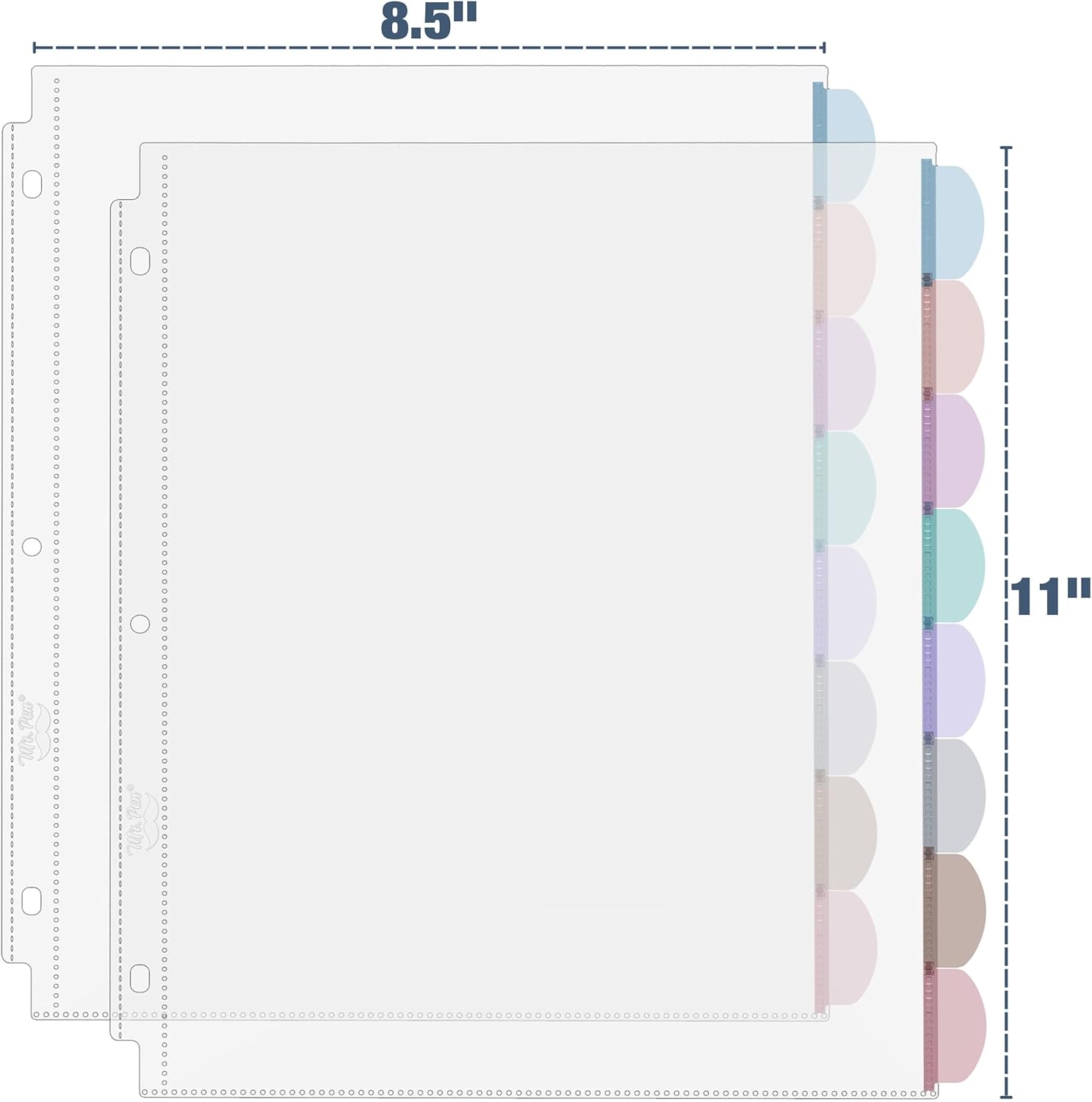 Прозрачные файлы-вкладыши форм – обзор и цена Index Tab Divider