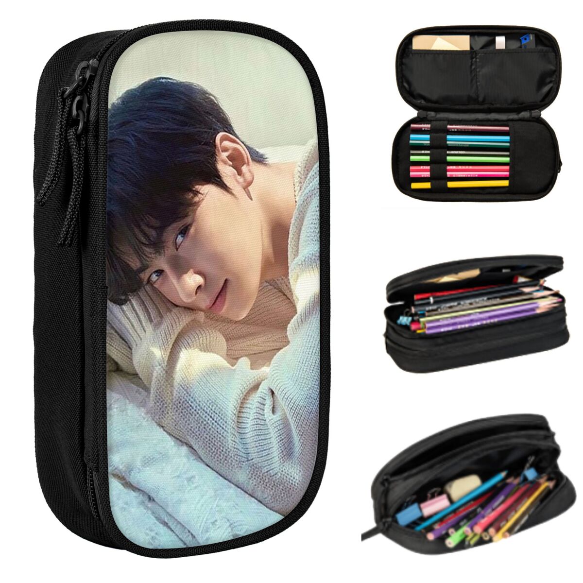 Пенал Cha EunWoo Kpop Astro дл – обзор и цена Stationery And Office Supply Chain