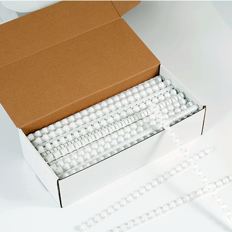 50/100 шт. в коробке, белые ПВ – обзор и цена Binding Comb Plastic