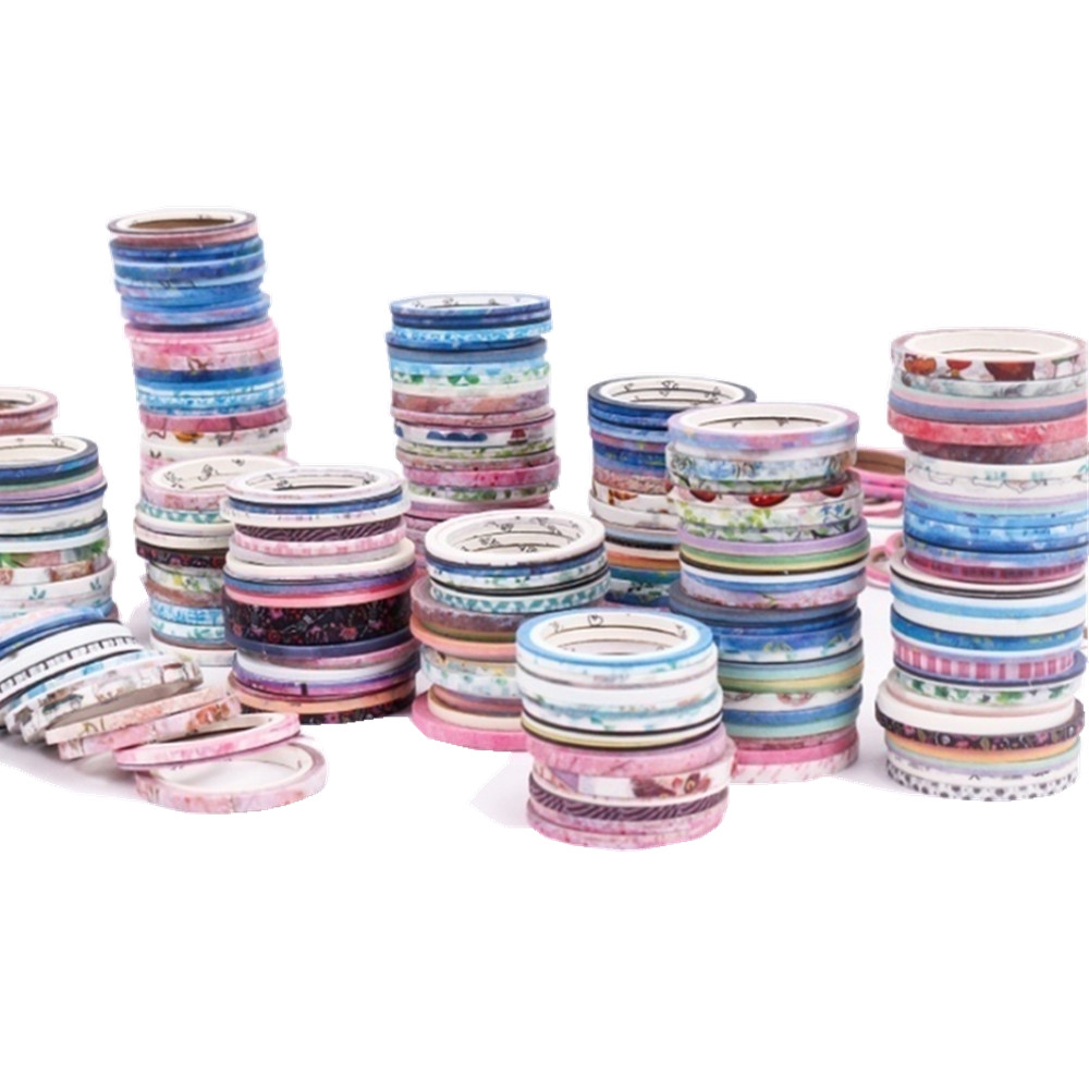 20/50 рулонов, Золотая фольга, – обзор и цена Washi Tape Set