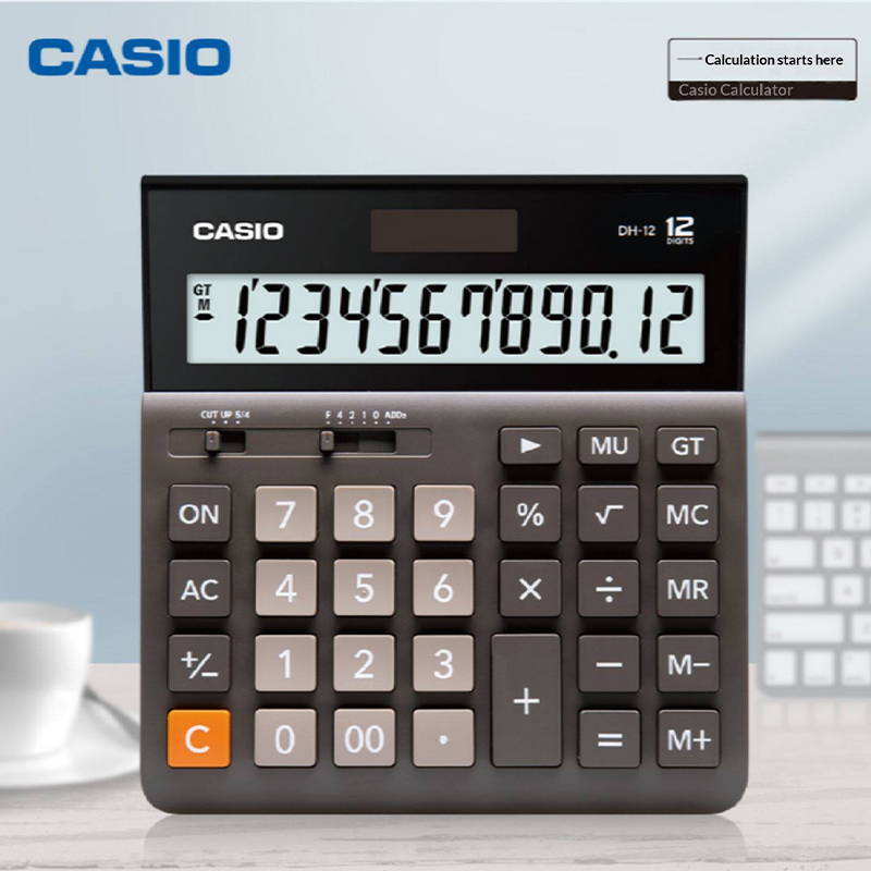 Калькулятор Casio MH-12 с солн – обзор и цена Office Stationery Supply Business