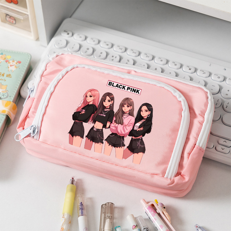 Пенал BlackPink большой вмести – обзор и цена Stationery Warehouse