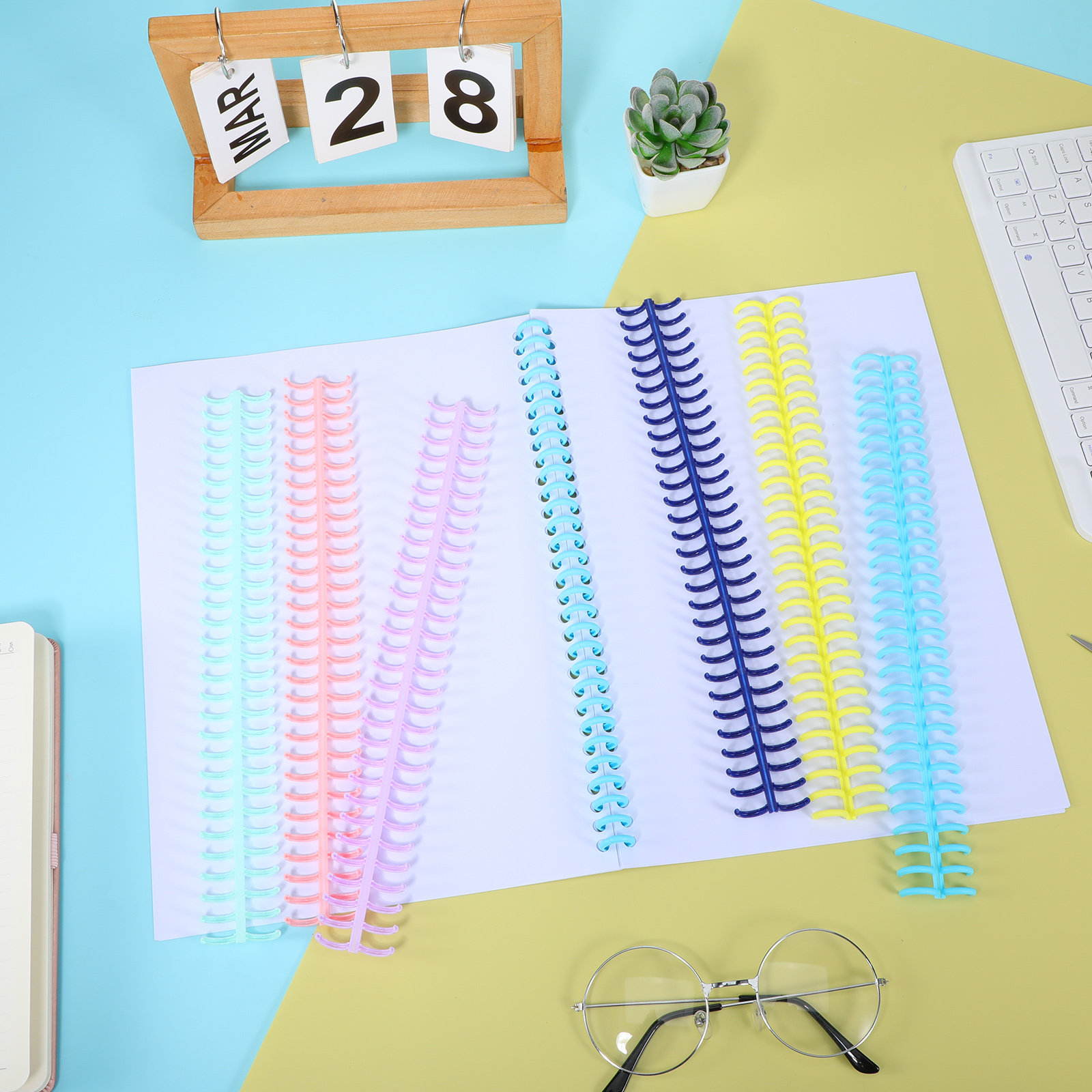 12 шт. пластиковых переплетных – обзор и цена Binding Comb Plastic