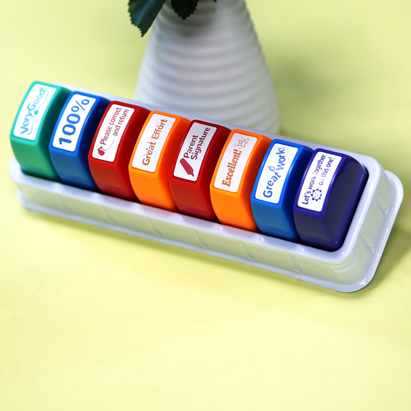 8 штампов для учителей, классн – обзор и цена Self Inking Stamp