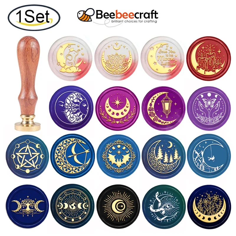 1 шт., съемный латунный штамп  – обзор и цена Wax Seal Stamp Kit