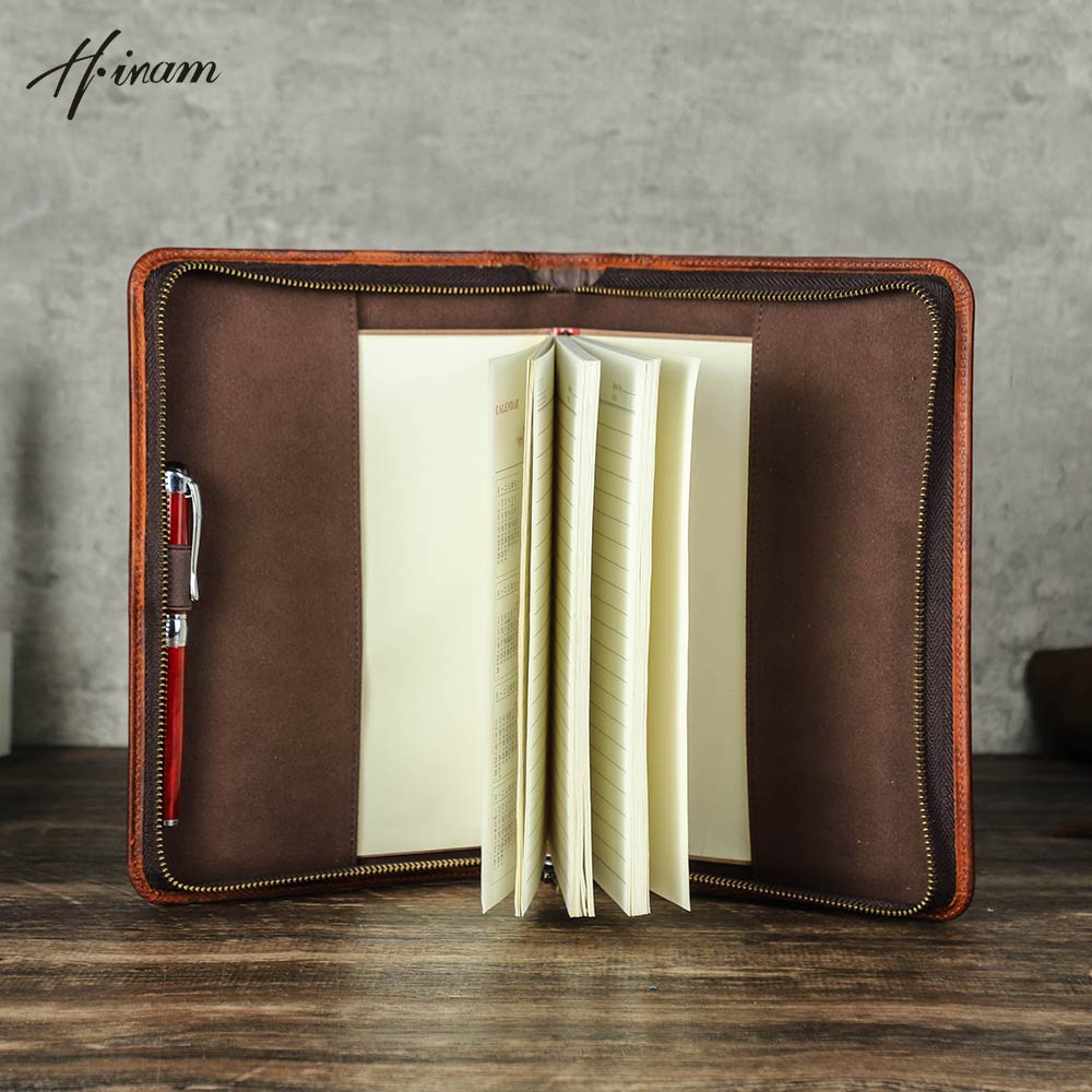 Ретро натуральная кожа на молн – обзор и цена Journal Leather Hardcover