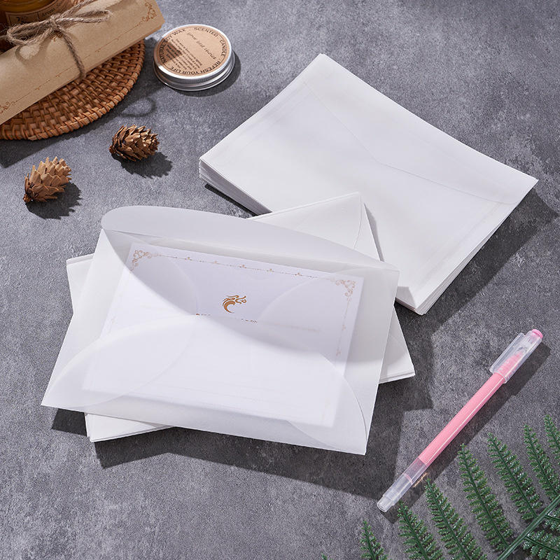 50 шт./лот, прозрачные конверт – обзор и цена Letter Envelope Kraft