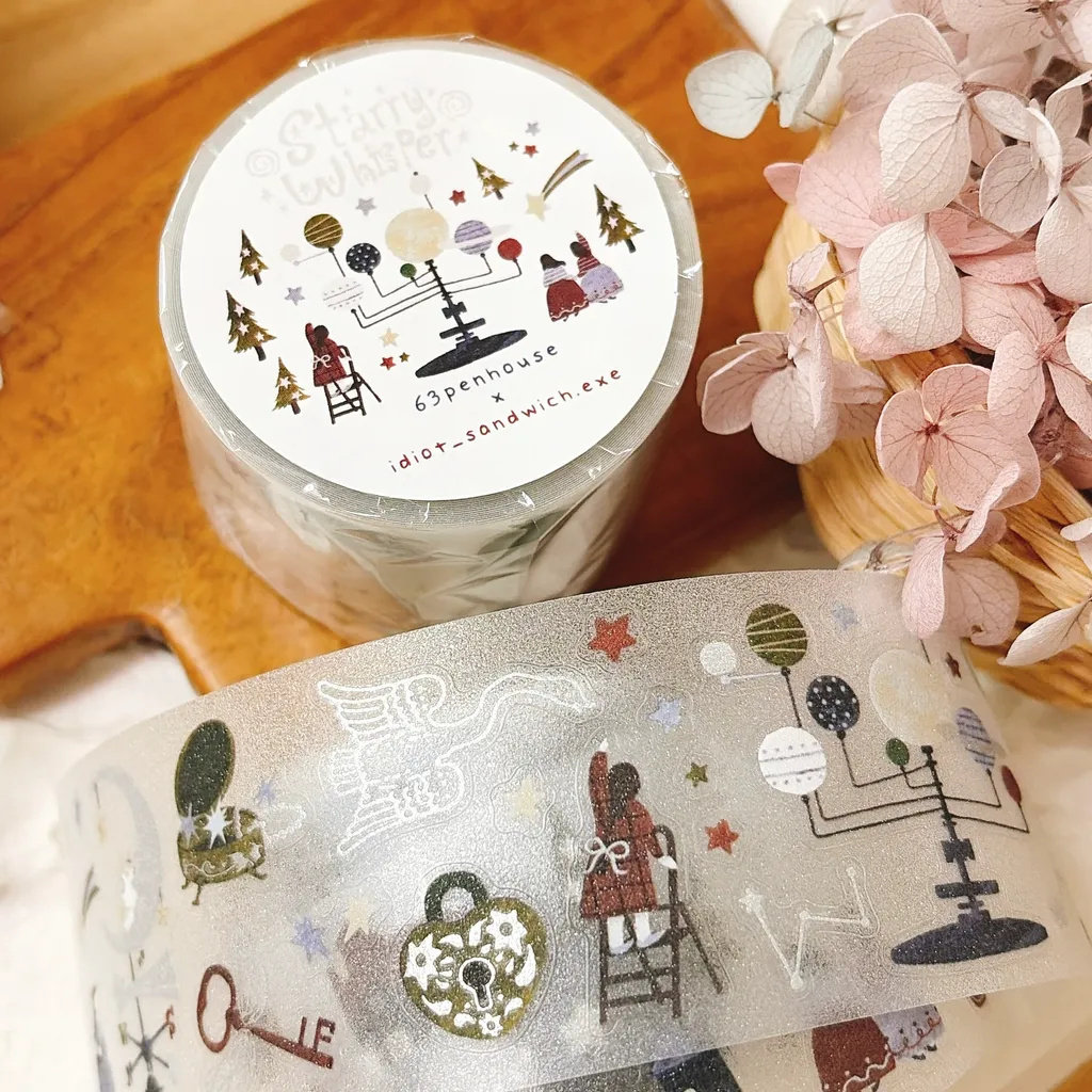 Винтажная декоративная клейкая – обзор и цена Washi Tape Set