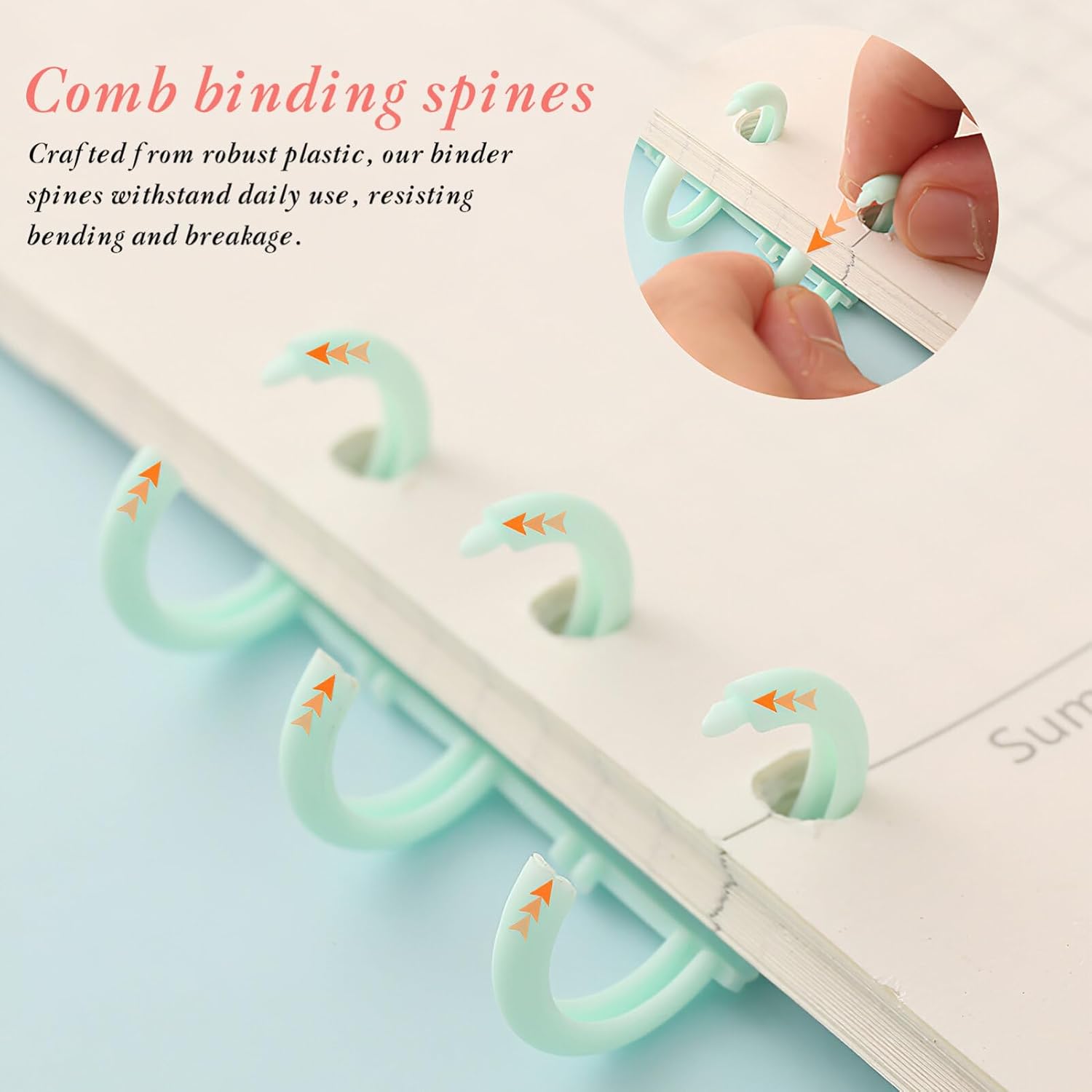 5/10Pcs Комб Переплетные Шпиль – обзор и цена Binding Comb Plastic