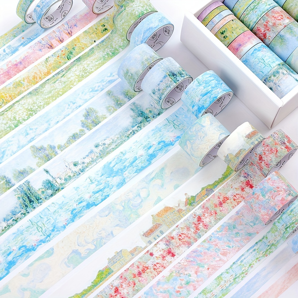 20 рулонов винтажных садовых л – обзор и цена Washi Tape Set